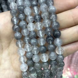 Faceted Natural Stone 4/6/8/10mm Amazonite Agates Jaspers Crystal Gems Loose Beads For Jewelry Making DIY Bracelet Accessories