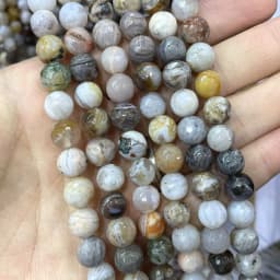Faceted Natural Stone 4/6/8/10mm Amazonite Agates Jaspers Crystal Gems Loose Beads For Jewelry Making DIY Bracelet Accessories
