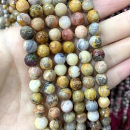 Faceted Natural Stone 4/6/8/10mm Amazonite Agates Jaspers Crystal Gems Loose Beads For Jewelry Making DIY Bracelet Accessories