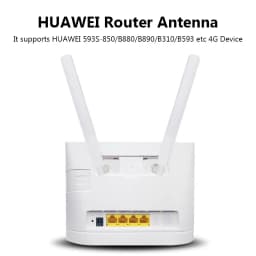 2pcs 4G Antenna 10dBi SMA Male 700-2700MHz for LTE Router External Wifi Aerial for B593 E5186 B315 B310 B880 B890