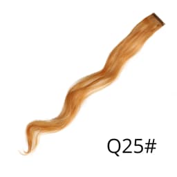 Highlights Hair Rainbow Synthetic Clip On Hair Extensions Ombre Colored Clip Hairpiece Colorful Clip Hair Strands For Festival