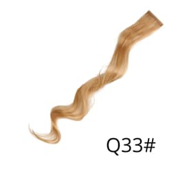 Highlights Hair Rainbow Synthetic Clip On Hair Extensions Ombre Colored Clip Hairpiece Colorful Clip Hair Strands For Festival
