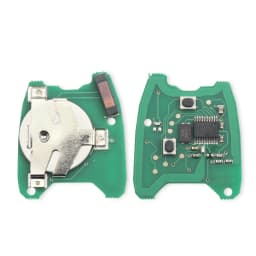 KEYYOU 2 Button 433Mhz Remote Car Key For Peugeot 307 206 407 Partner Citroen C1 C2 C3 ID46 PCF7961 chip VA2 Ne73 HU83 SX9 Blade