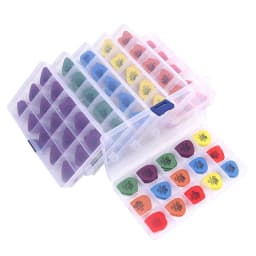 50&100 Pcs Acoustic Electric Guitar Picks Dunlop Plectrum Guitar Accessories With Box Thickness 0.5mm-1.14mm