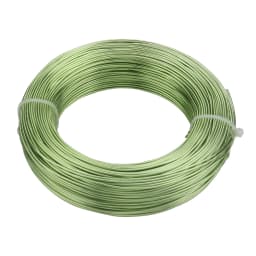 Aluminum Wire 1mm 1.2mm 1.5mm 2mm 2.5mm 3mm Gold Plated Bendable Flexible Craft Metal Wire for Jewelry Making Beading Floral