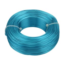 Aluminum Wire 1mm 1.2mm 1.5mm 2mm 2.5mm 3mm Gold Plated Bendable Flexible Craft Metal Wire for Jewelry Making Beading Floral