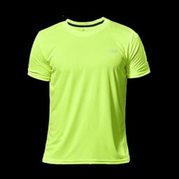 High Quality Polyester Men Running T Shirt Quick Dry Fitness Shirt Training Exercise Clothes Gym Sport Shirt Tops Lightweight