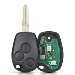 KEYYOU Remote Car Key 433MHz for Renault Trafic Vauxhall Vivaro Sandero Logan Symbol Dacia Duster 4A PCF7961M HITAG AES Chip