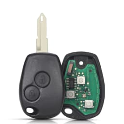 KEYYOU Remote Car Key 433MHz for Renault Trafic Vauxhall Vivaro Sandero Logan Symbol Dacia Duster 4A PCF7961M HITAG AES Chip
