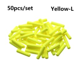 50 PCs/Bag Fishing Foam Floats Ball Oval Floats Beads Light Weight Indicator Fish Beans Fishing Floats Fishing Accessories