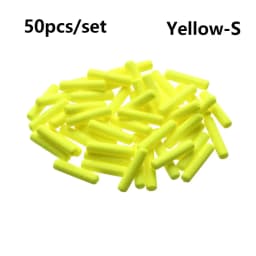 50 PCs/Bag Fishing Foam Floats Ball Oval Floats Beads Light Weight Indicator Fish Beans Fishing Floats Fishing Accessories