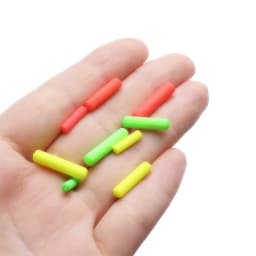 50 PCs/Bag Fishing Foam Floats Ball Oval Floats Beads Light Weight Indicator Fish Beans Fishing Floats Fishing Accessories