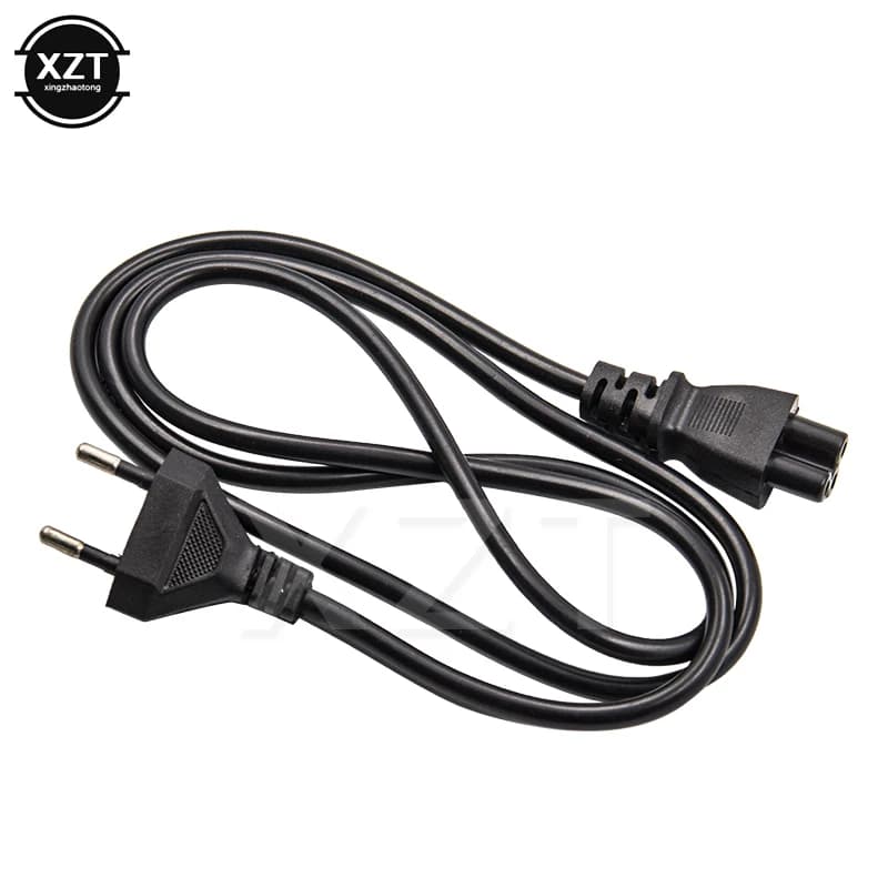 Hot Selling 1.2M European EU Plug Universal Laptop Charger Plug Power Adapter Cord Cable for Computers Input 10A 240V AC