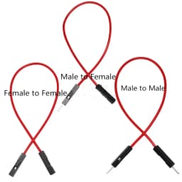 10PCS 2.54MM Dupont Line Male Female Double Headed 1P 2P 3P 4P 5P 6P 7P 8P 9P 10 Pin Dupont Jumper Cable Wire for PCB