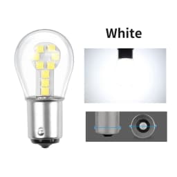 Red Amber White 1156 BA15S P21W LED 1157 BAY15D P21/5W LED Bulb R5W R10W Car Turn Signal Light S25 Auto Brake Light Lamps 12V