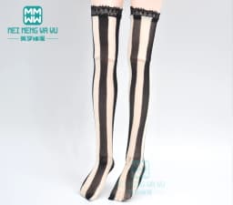 BJD Accessories Fashion Black Stockings for 27-60cm 1/3 1/4 /1/6 BJD DD SD Doll Clothes