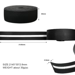 Bike Handlebar Tape Road Bicycle Anti-slip PU EVA Shock Absorption Anti-Vibration Handle Bar Tapes Soft Cycling Wrap End Plug