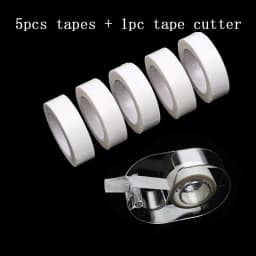 1/3/5 Pcs Eyelash Extension Lint Free Eye Pads White Adhesive Micropore Tape Breathable Under Patch Non-woven Make Up Tools