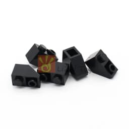 100pcs MOC Slope Inverted 45 2x1 3665 DIY Enlighten Block Bricks Compatible with Assembles Particles Toys for Children
