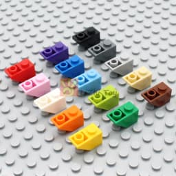 100pcs MOC Slope Inverted 45 2x1 3665 DIY Enlighten Block Bricks Compatible with Assembles Particles Toys for Children