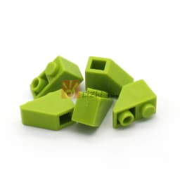 100pcs MOC Slope Inverted 45 2x1 3665 DIY Enlighten Block Bricks Compatible with Assembles Particles Toys for Children