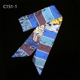 Spring Design Leopard Skinny Scarf Women Luxury Brand Horse Bag Scarves Hair Neck Silk Scarf For Ladies Foulard Headband