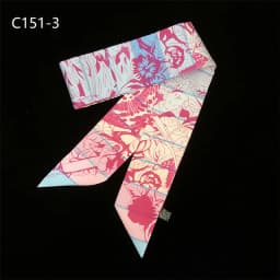 Spring Design Leopard Skinny Scarf Women Luxury Brand Horse Bag Scarves Hair Neck Silk Scarf For Ladies Foulard Headband