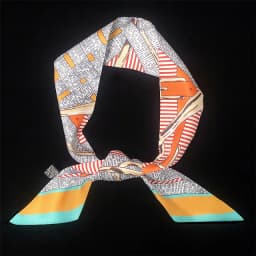 Spring Design Leopard Skinny Scarf Women Luxury Brand Horse Bag Scarves Hair Neck Silk Scarf For Ladies Foulard Headband