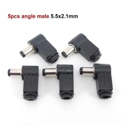 5pcs 10pcs DC female male Power Plug 5.5mm x 2.1mm Male Female Jack Socket Adapter Connectors Set For DIY Projects Connector