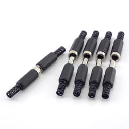 5pcs 10pcs DC female male Power Plug 5.5mm x 2.1mm Male Female Jack Socket Adapter Connectors Set For DIY Projects Connector