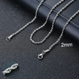Vnox Cuban Chain Necklace for Men Women,Basic Punk Stainless Steel Curb Link Chain Chokers,Vintage Gold Color Solid Metal Collar