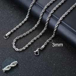 Vnox Cuban Chain Necklace for Men Women,Basic Punk Stainless Steel Curb Link Chain Chokers,Vintage Gold Color Solid Metal Collar