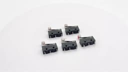10 Pcs Mini Micro Limit Switch Roller Lever Arm SPDT Snap Action LOT