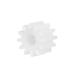 Uxcell 10Pcs 8/10/12/16 Teeth 082/102/122/162A 2mm Hole Diameter Plastic Shaft Gear Toy Accessories for DIY Car Robot Motor
