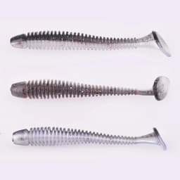 WDAIREN Pesca Jig Wobblers Worm Soft Lures 5cm 7cm 9cm Double Color Artificial Silicone Bait Bass Isca Swimbaits Fishing Tackle