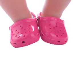 7 CM Shoes For 43cm Baby Doll Clothes Accessories And 18 Inch American Doll Girl's Toys Our Generation