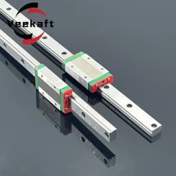 MGN7 MGN9 MGN12 MGN15 200 400 500 800mm miniature linear rail slide 1pc MGN linear guide 1PC MGN Block for CNC FA 3d printer.
