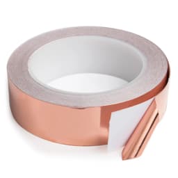 Single Sided Conductive Copper Foil Tape Mask Electromagnetic Shield Eliminate EMIAnti-static Repair Adhesive Tape