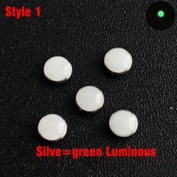 Green/Blue/Luminous Pip Suitable For Bezel Insert  Lume Pip 12 Clock Scale Watch Bezel Luminous Pearl Replace Parts