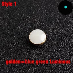 Green/Blue/Luminous Pip Suitable For Bezel Insert  Lume Pip 12 Clock Scale Watch Bezel Luminous Pearl Replace Parts