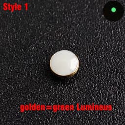 Green/Blue/Luminous Pip Suitable For Bezel Insert  Lume Pip 12 Clock Scale Watch Bezel Luminous Pearl Replace Parts