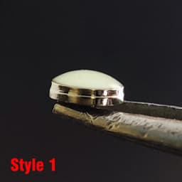 Green/Blue/Luminous Pip Suitable For Bezel Insert  Lume Pip 12 Clock Scale Watch Bezel Luminous Pearl Replace Parts