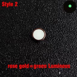 Green/Blue/Luminous Pip Suitable For Bezel Insert  Lume Pip 12 Clock Scale Watch Bezel Luminous Pearl Replace Parts
