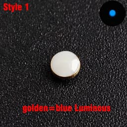 Green/Blue/Luminous Pip Suitable For Bezel Insert  Lume Pip 12 Clock Scale Watch Bezel Luminous Pearl Replace Parts