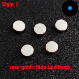 Green/Blue/Luminous Pip Suitable For Bezel Insert  Lume Pip 12 Clock Scale Watch Bezel Luminous Pearl Replace Parts