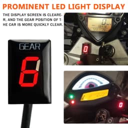 Gear Indicator For SUZUKI DL650 V-Strom DL 650 VStrom DL 1000 DL1000 Boulevard C50 M50 M90 C90 C109R/T Motorcycle Accessories