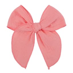 Lovely Baby Girls Candy Solid Color Bohemian Style Bow BB Hair Clips Headwear Children Cute Cotton Hairpins Hair Accessories