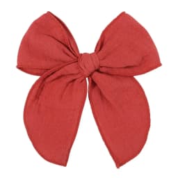 Lovely Baby Girls Candy Solid Color Bohemian Style Bow BB Hair Clips Headwear Children Cute Cotton Hairpins Hair Accessories