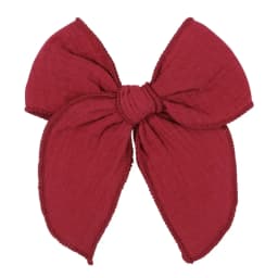 Lovely Baby Girls Candy Solid Color Bohemian Style Bow BB Hair Clips Headwear Children Cute Cotton Hairpins Hair Accessories