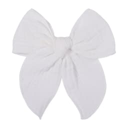 Lovely Baby Girls Candy Solid Color Bohemian Style Bow BB Hair Clips Headwear Children Cute Cotton Hairpins Hair Accessories